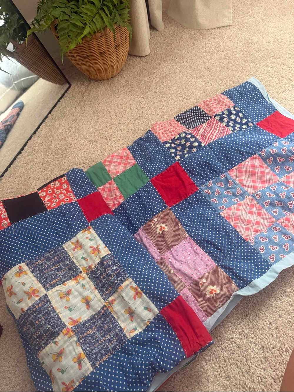 Handmade Patchwork Quilt